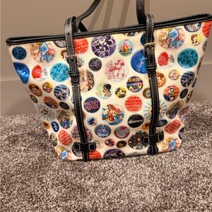Dooney & Bourke Multicolor Disney Tote Bag